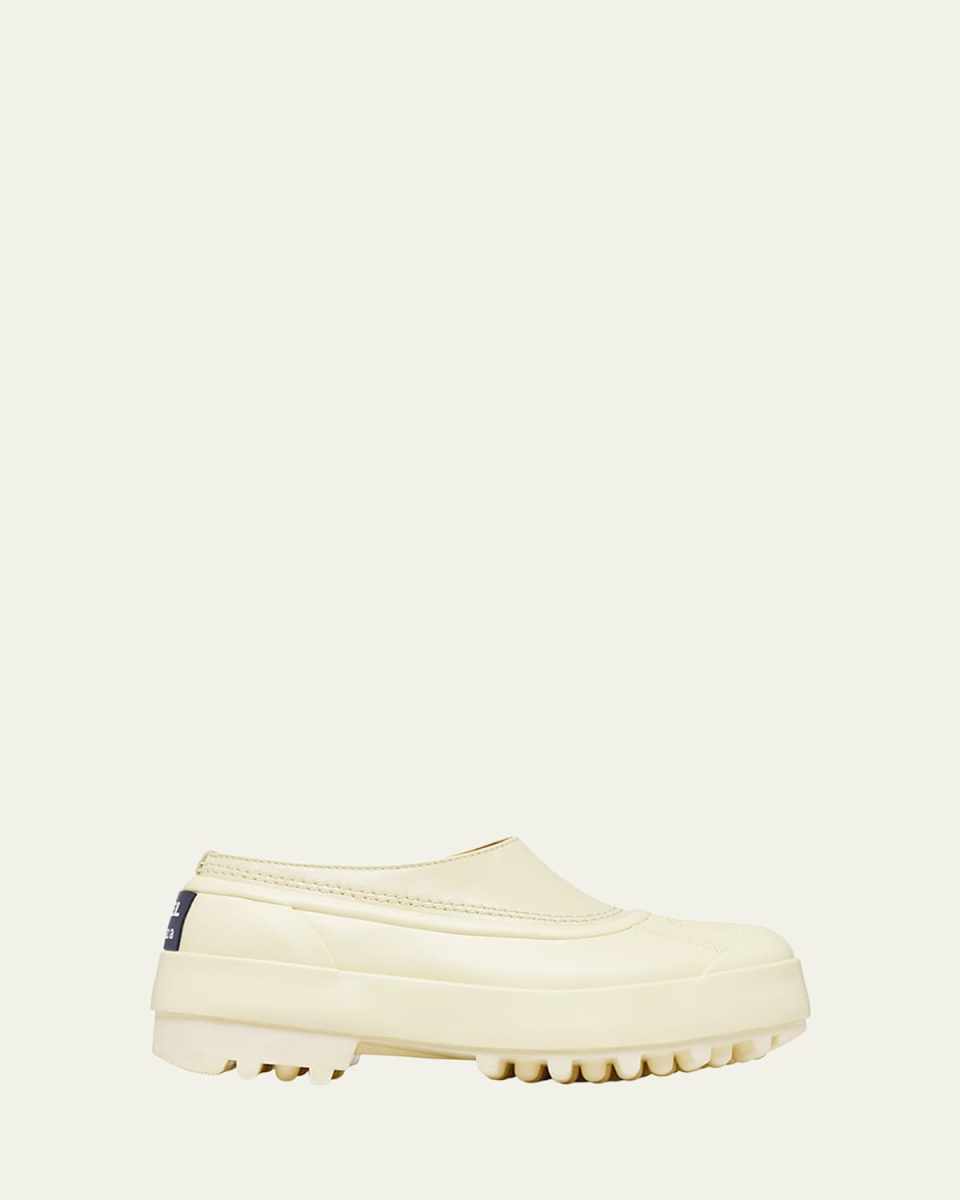 x Proenza Schouler Leather Rubber Mules